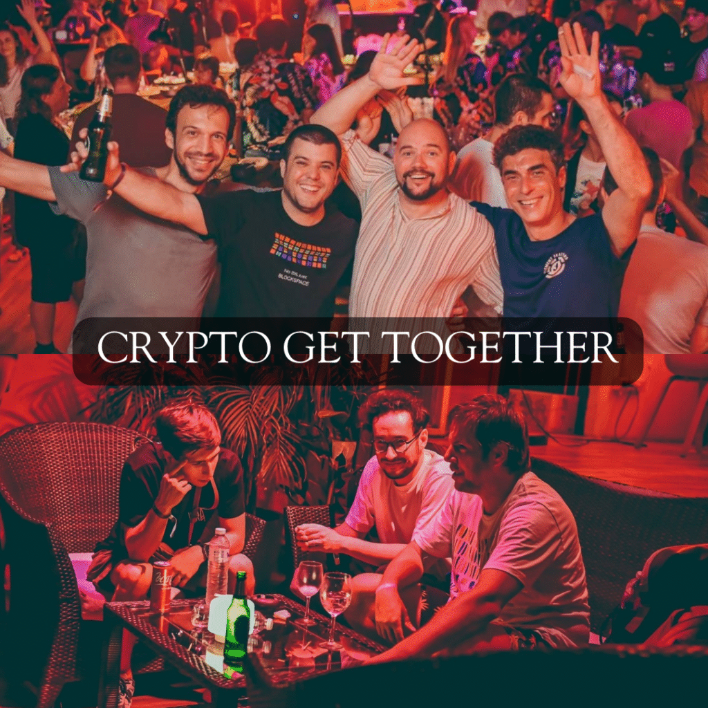 Crypto Get together and networking event for the blockchain community in bangkok