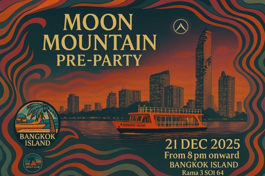 Moon mountain Pre-Party x Bangkok Island | 21 December 2025 | Psytrance Bangkok 4 image 3