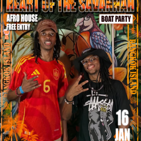 POSTER HEART OF THE SAVANNAH