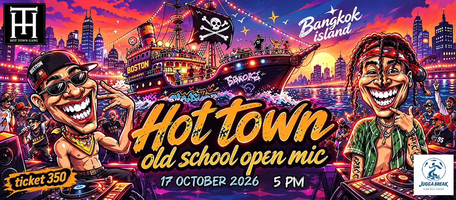 Hottown old school open mic 17 Oct
